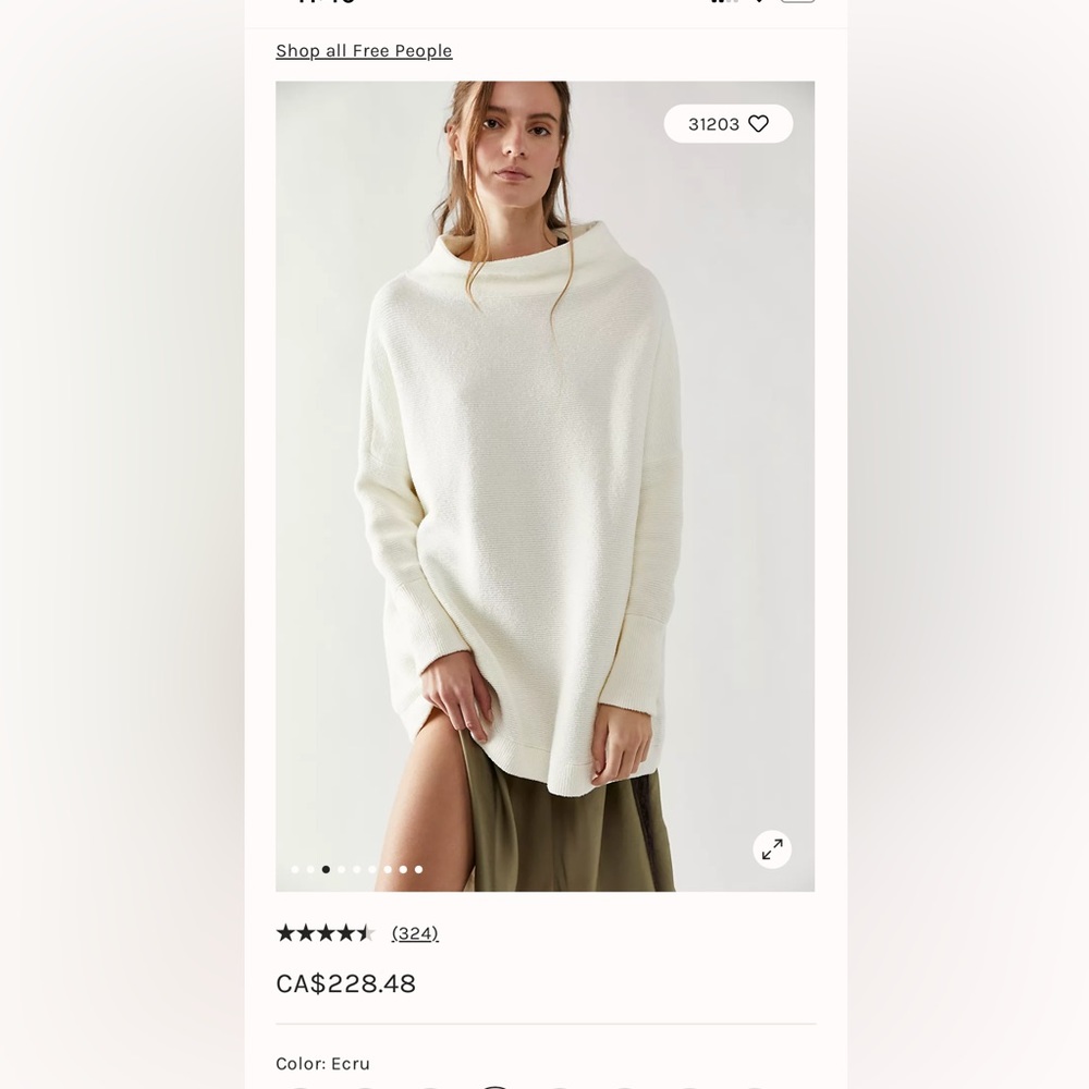 Free People Ottomon Tunic